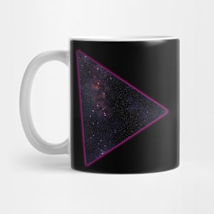 Purple clouds outer space illustration Mug